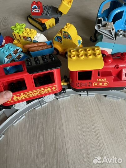 Lego duplo железная дорога + еще наборы