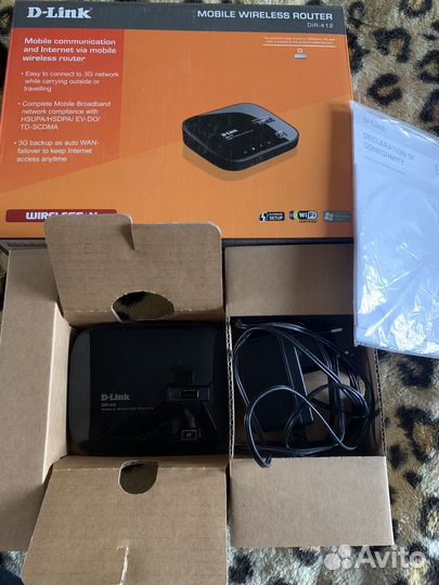 Мобильный роутер D-Link DIR-412