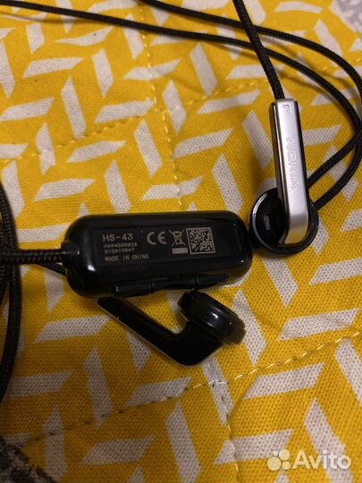 Наушники гарнитура Nokia HS-43