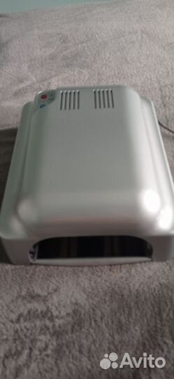 Уф лампа для ногтей Planet nails 36 W серая