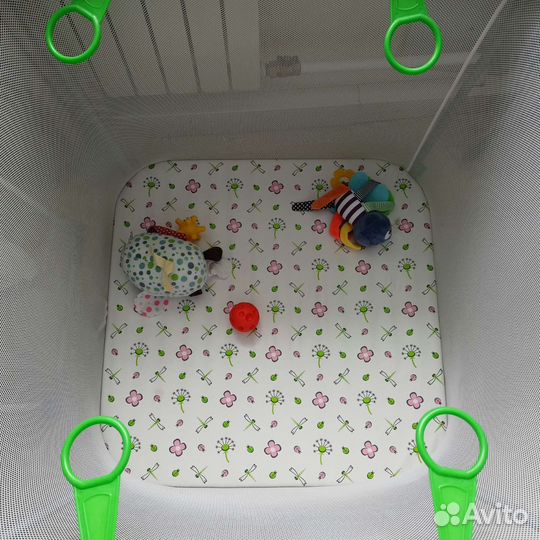 Манеж детский Фея Квадрат Экстра складной