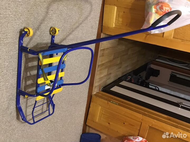 Санки детские двухместные