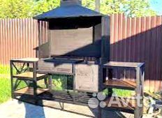 Мангал С крышей