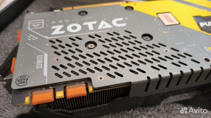 Видеокарта zotac GeForce GTX 1070 AMP Extreme
