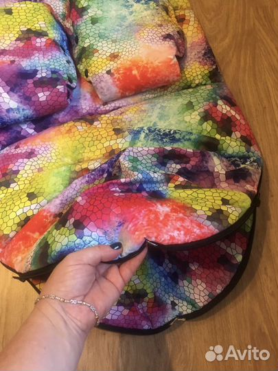 Зимний конверт в коляску новый