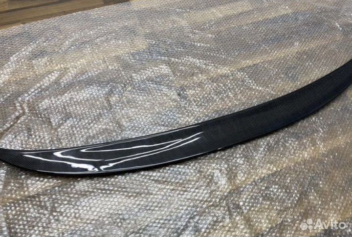 Спойлер на BMW X6 G06 Performance style карбон