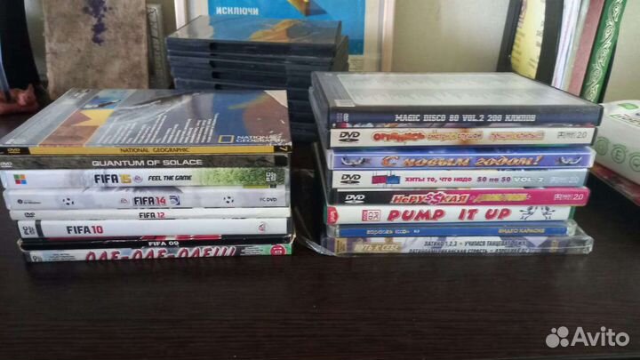 DVD диски. Фильмы, музыка, м/ф, игры