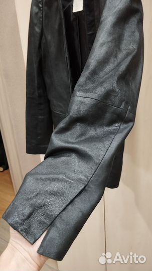 Кожаная куртка пиджак esprit