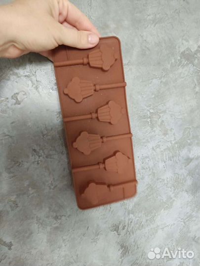 Силиконовая форма для леденцов