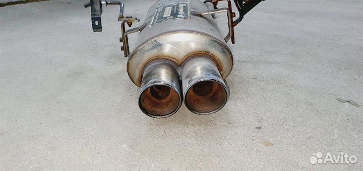 Задняя часть глушителя BMW E46