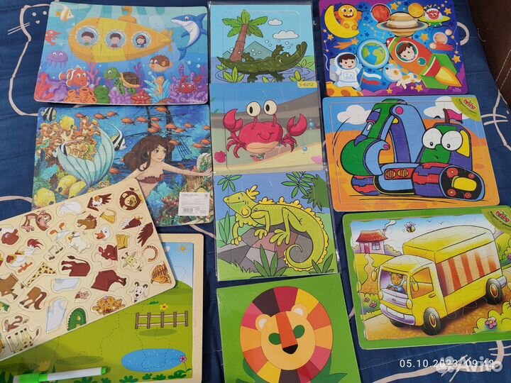 Пазлы Очень много