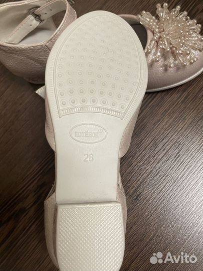Туфли детские 28 размер