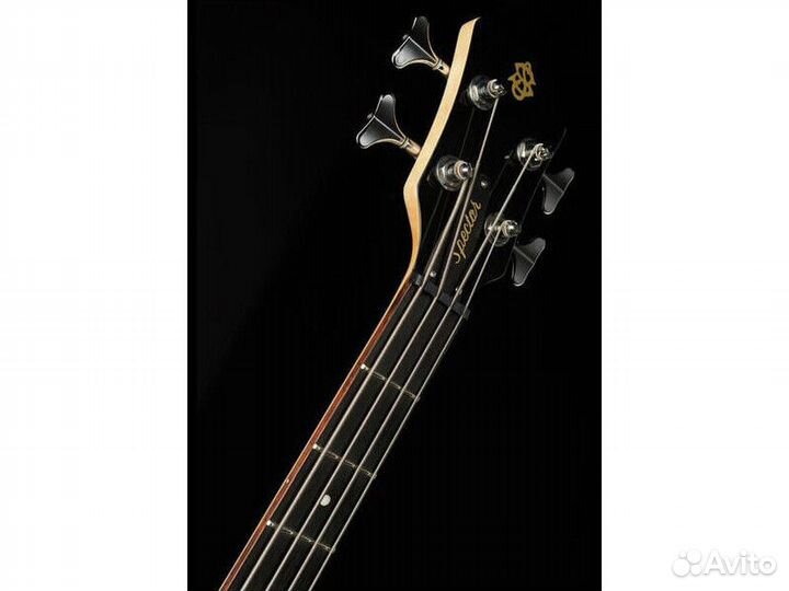 Spector LG4stbks Black Stain бас гитара