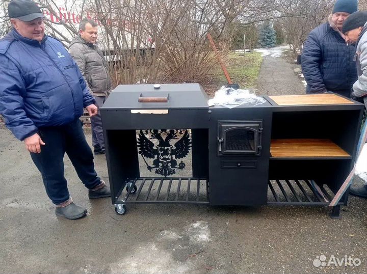 Мангалы в стиле лофт