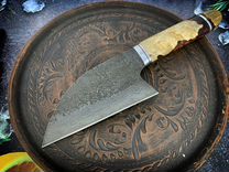 Сербский нож-1 малый", клинок Дамасская сталь, сле