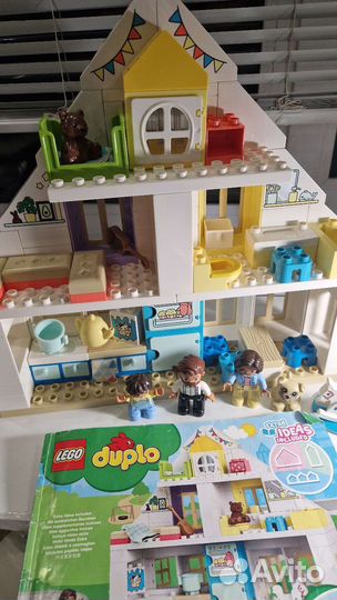 Lego duplo 10929 дом модульный