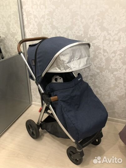 Прогулочная коляска oyster zero деним