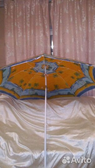 Зонт пляжный большой