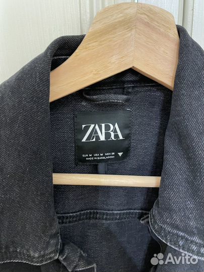 Джинсовая куртка zara