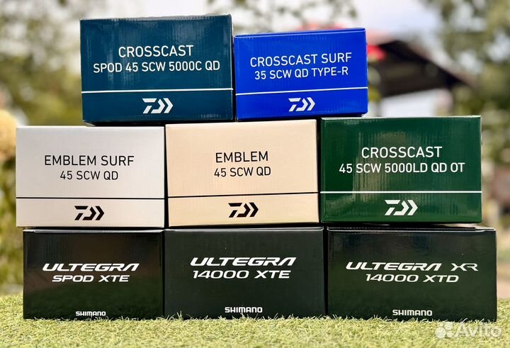 Карповые катушки Shimano и Daiwa
