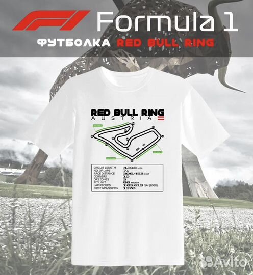 Formula 1 футболка