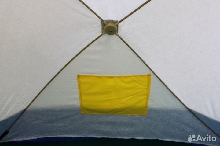 Палатка зимняя стэк куб-2, трехслойная новые
