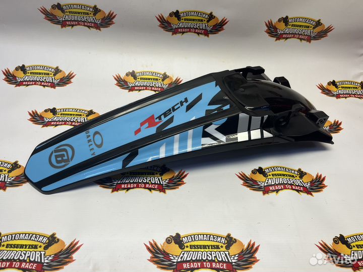 Крыло заднее Regulmoto ZR 22-23 черный синий