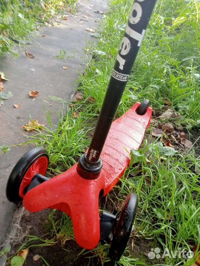 Самокат детский трехколесный бу