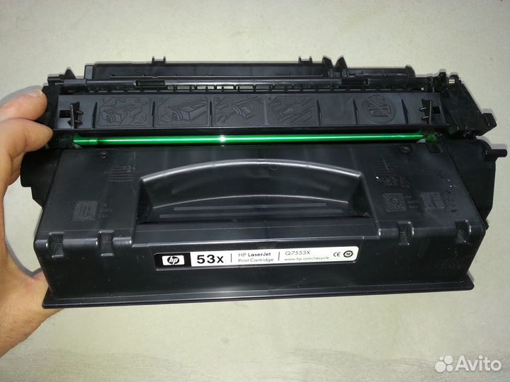 Картриджи hp (10 типов) остатки