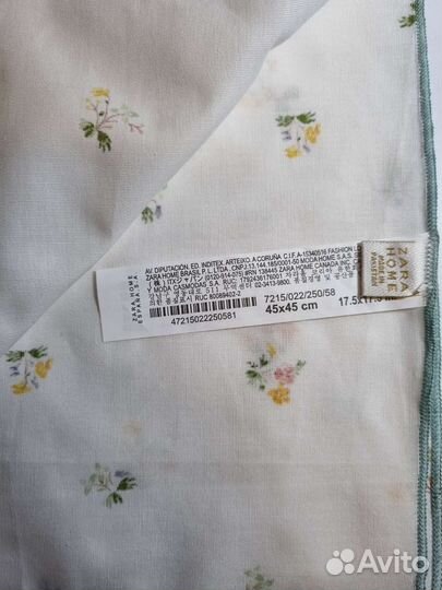 Zara home салфетки