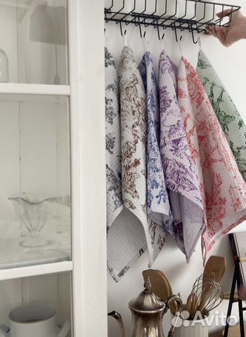 Полотенце кухонное вафельное Туаль де жуи