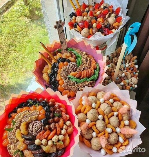 Съедобные букеты