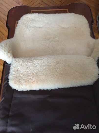 Меховой конверт teutonia в коляску, санки