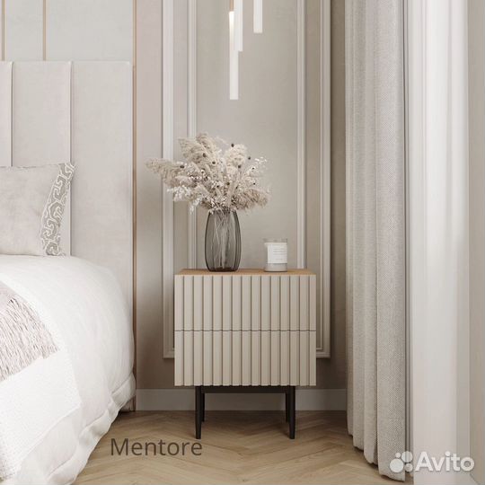 Тумбочка прикроватная Batista с ящиками