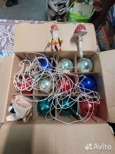 Игрушки елочные СССР