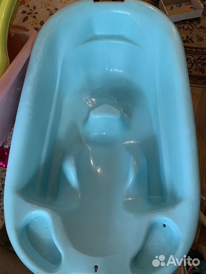 Ванночка и горка для купания