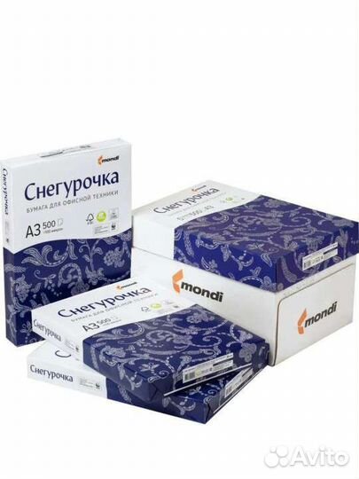 Бумага снегурочка А4