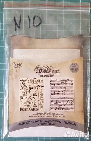 Папки для тиснения sizzix TIM holtz