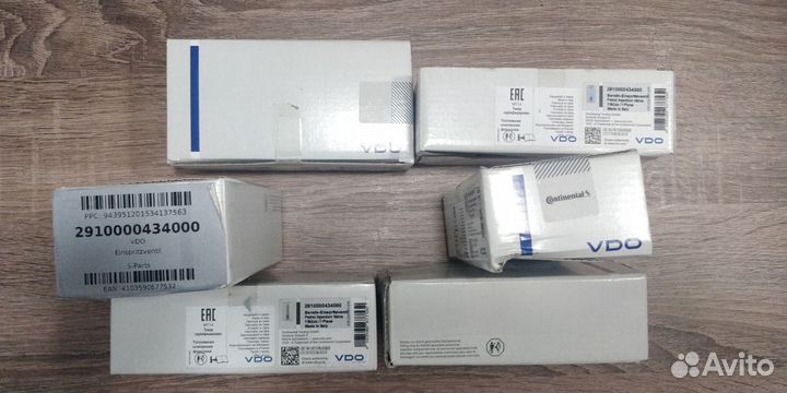 Новые форсунки топливные Audi VDO 2910000434000