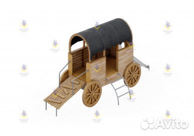 Детский игровой комплекс «Повозка»