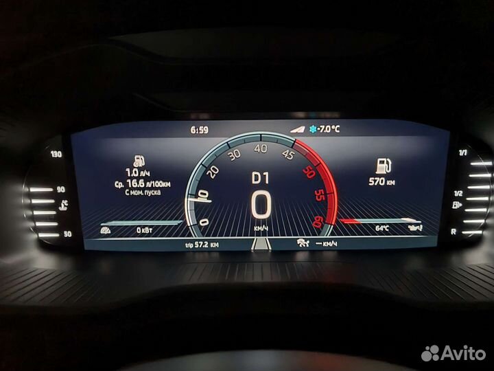 Цифровая комбинация приборов Skoda Kodiaq Karoq