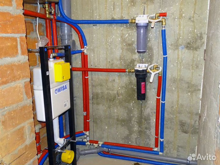 Установка фильтров для воды, замена, обслуживание