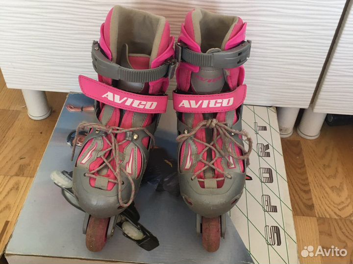 Роликовые коньки детские 30-33размер