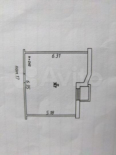 Свободного назначения, 40 м²