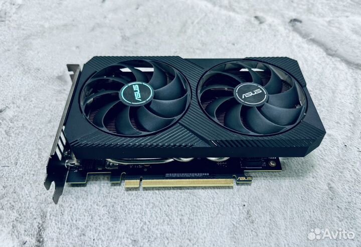 Компактная игровая карта asus Dual RTX 3060 Ti