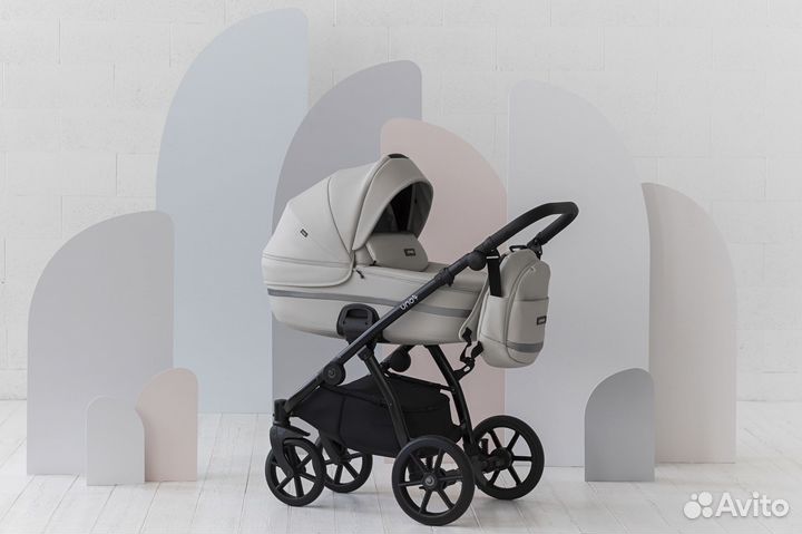 Коляска модульная 2 в 1 Tutis Uno+ (new кожа)