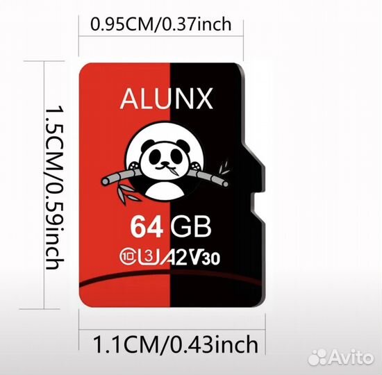 Карта памяти micro SD 64 гб Флешка 64 GB