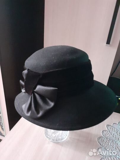 Шляпа фетровая женская