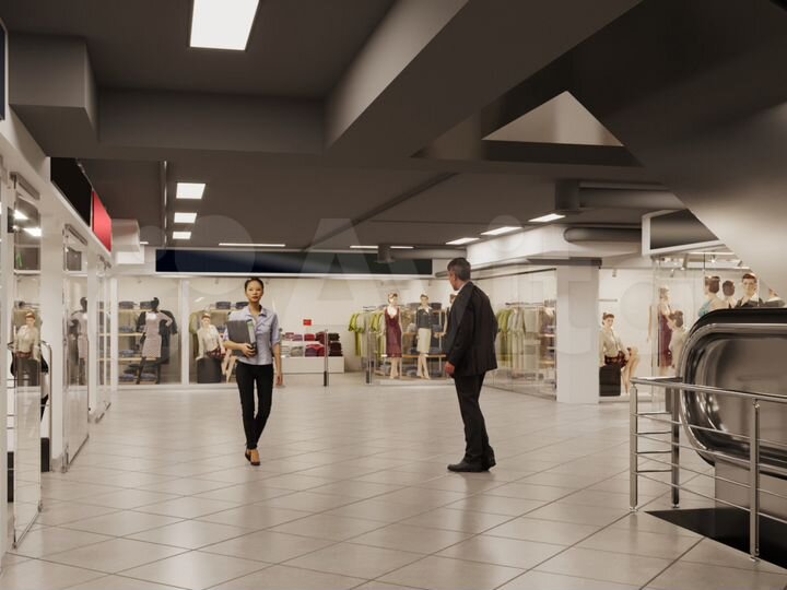 Торговое помещение, 50.5 м²