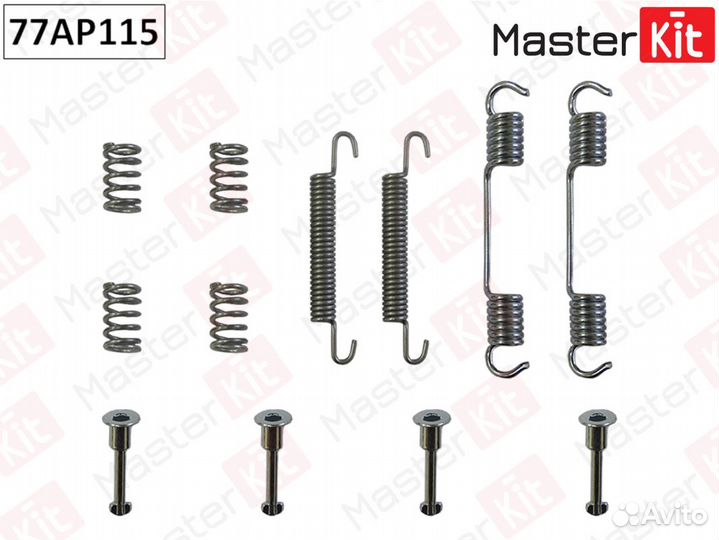 Комплект установочный тормозных колодок BMW E36